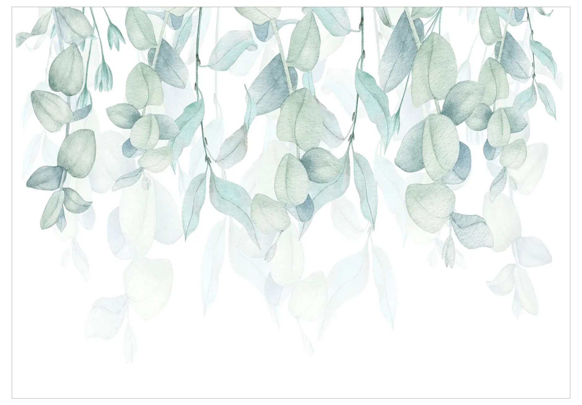 Selbstklebende Tapete 'Pastel Flora'