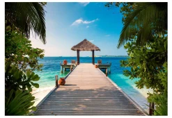 Selbstklebende Tapete 'Perfekter Urlaubstraum'