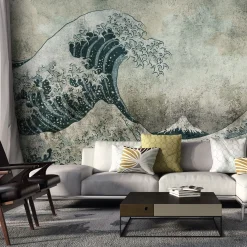 Selbstklebende Tapete 'Power of the Big Wave'