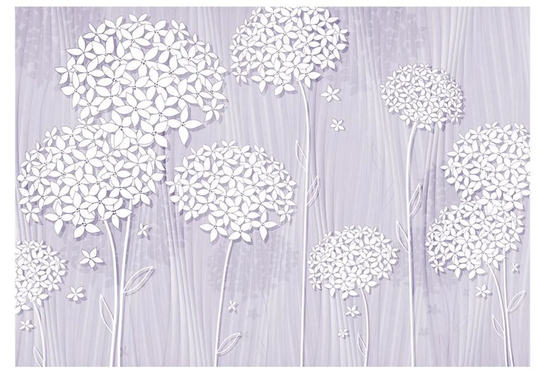 Selbstklebende Tapete 'Purple Nostalgia'