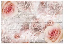 Selbstklebende Tapete 'Rose Work'