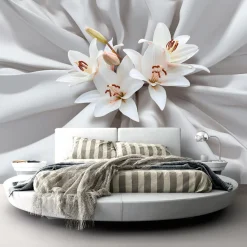Selbstklebende Tapete 'Sensual Lilies'
