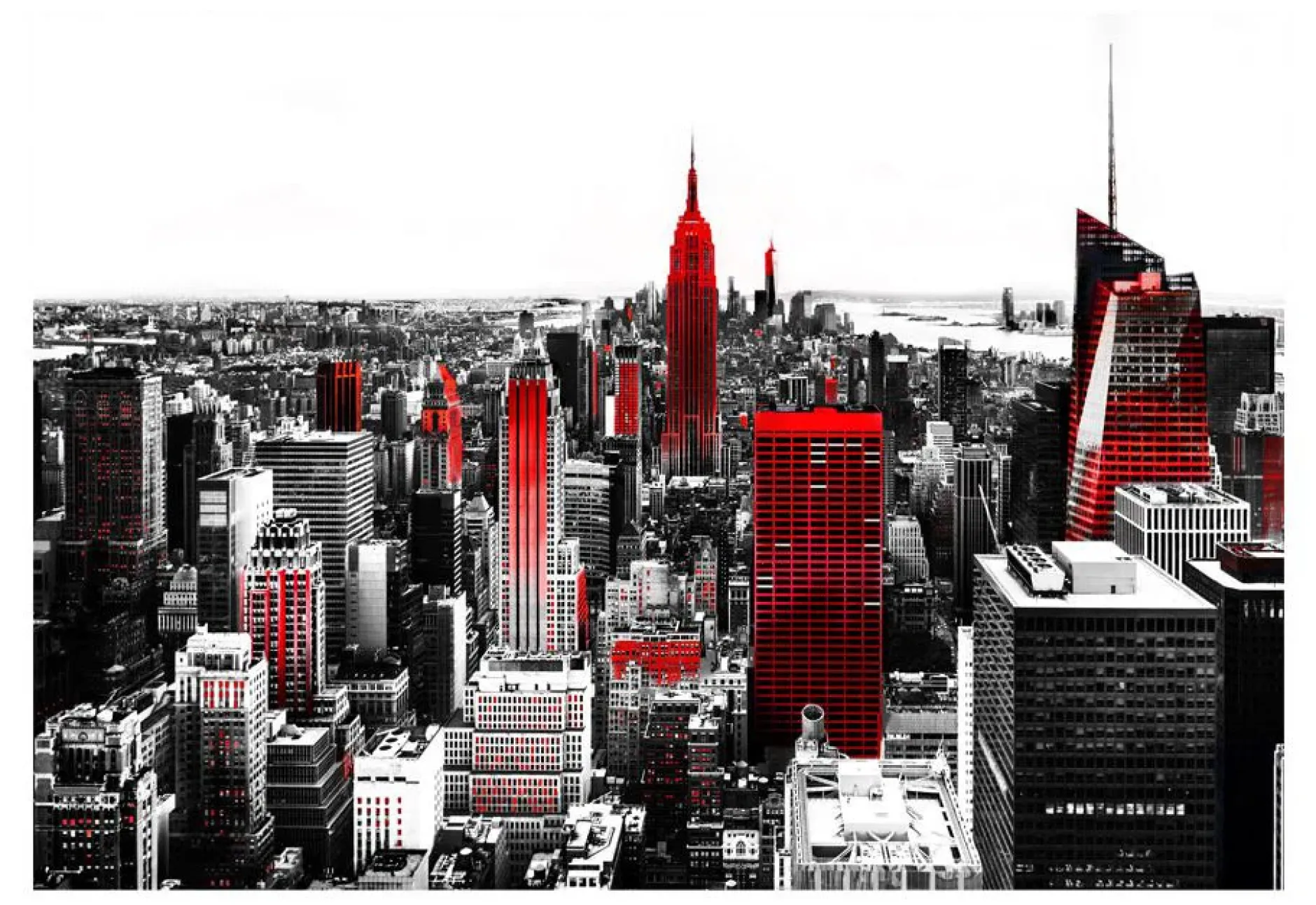 Selbstklebende Tapete 'Sin City'