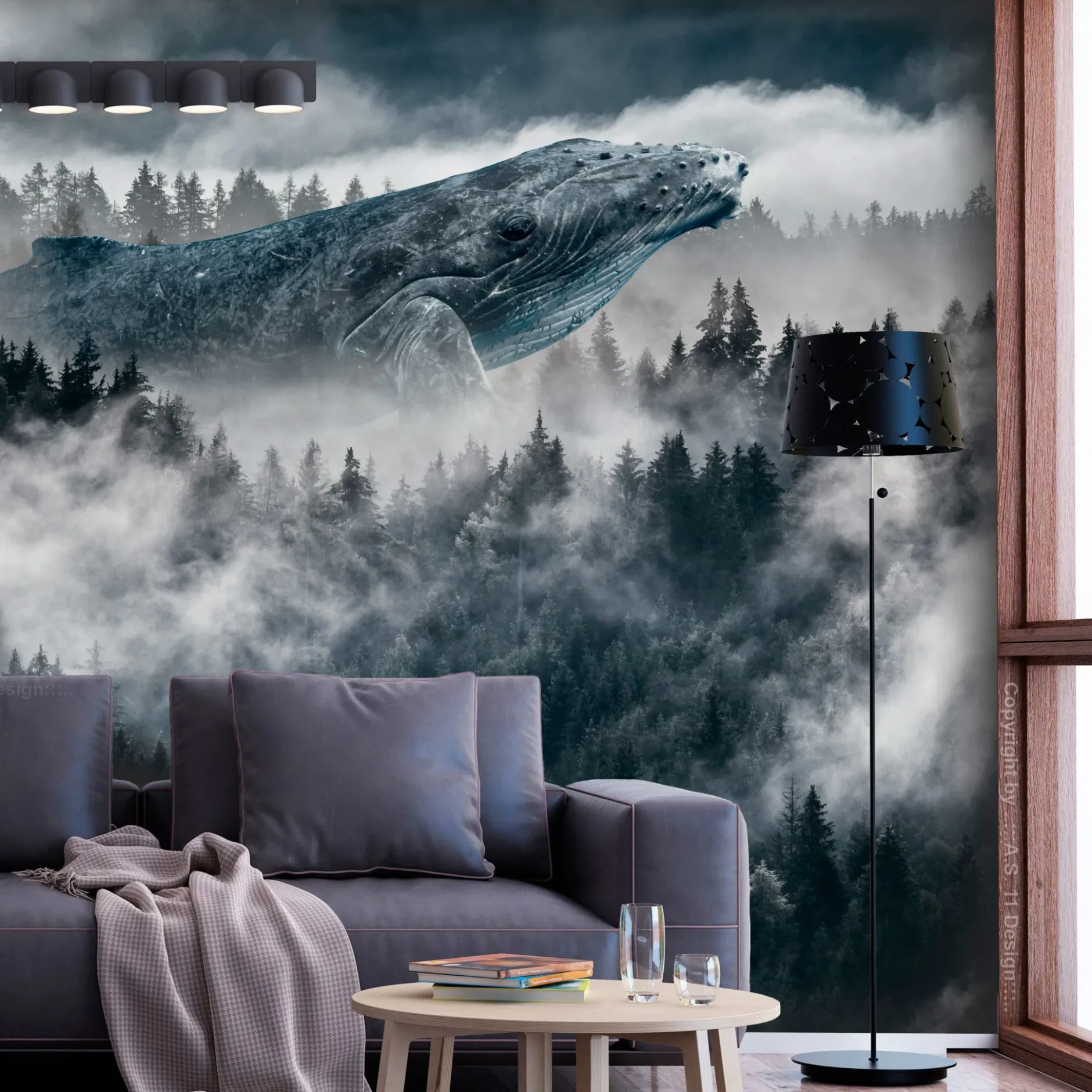 Selbstklebende Tapete 'Sleepy Spaces'