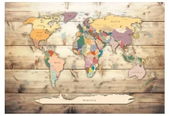 Selbstklebende Tapete 'The World at Your Fingertips'