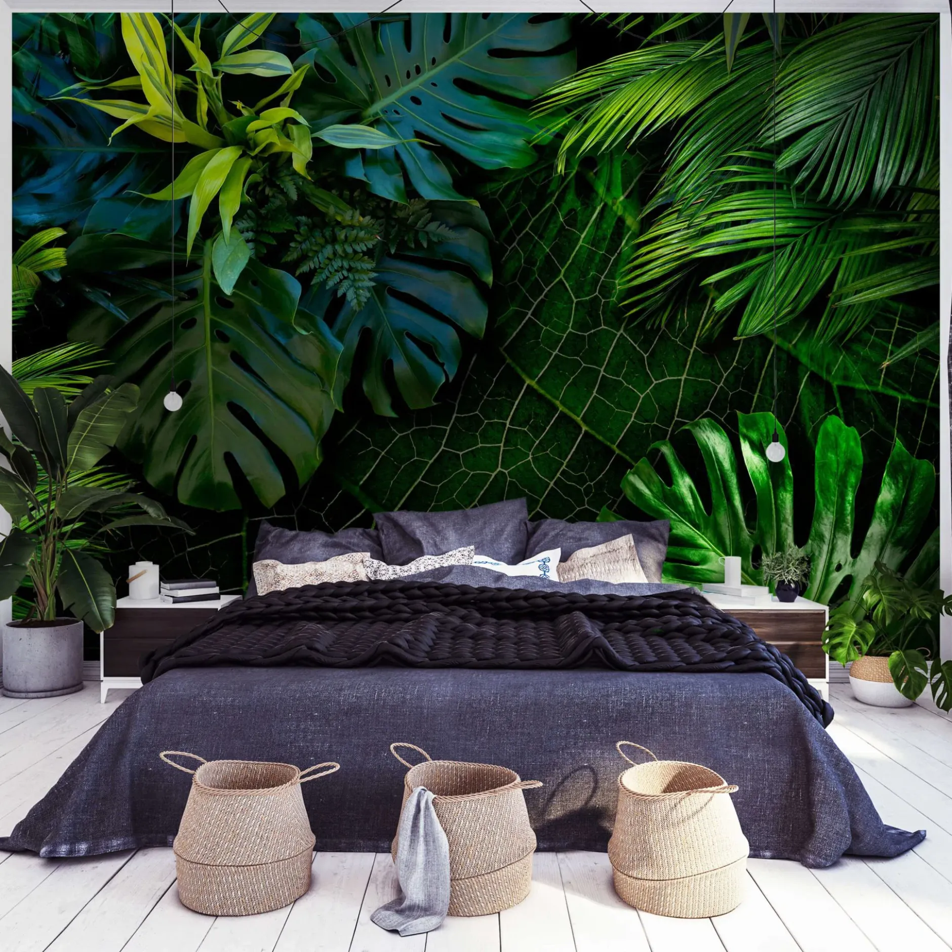 Selbstklebende Tapete 'Tropical Symphony'
