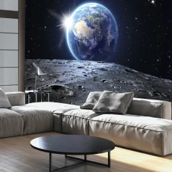 Selbstklebende Tapete 'View of the Blue Planet'