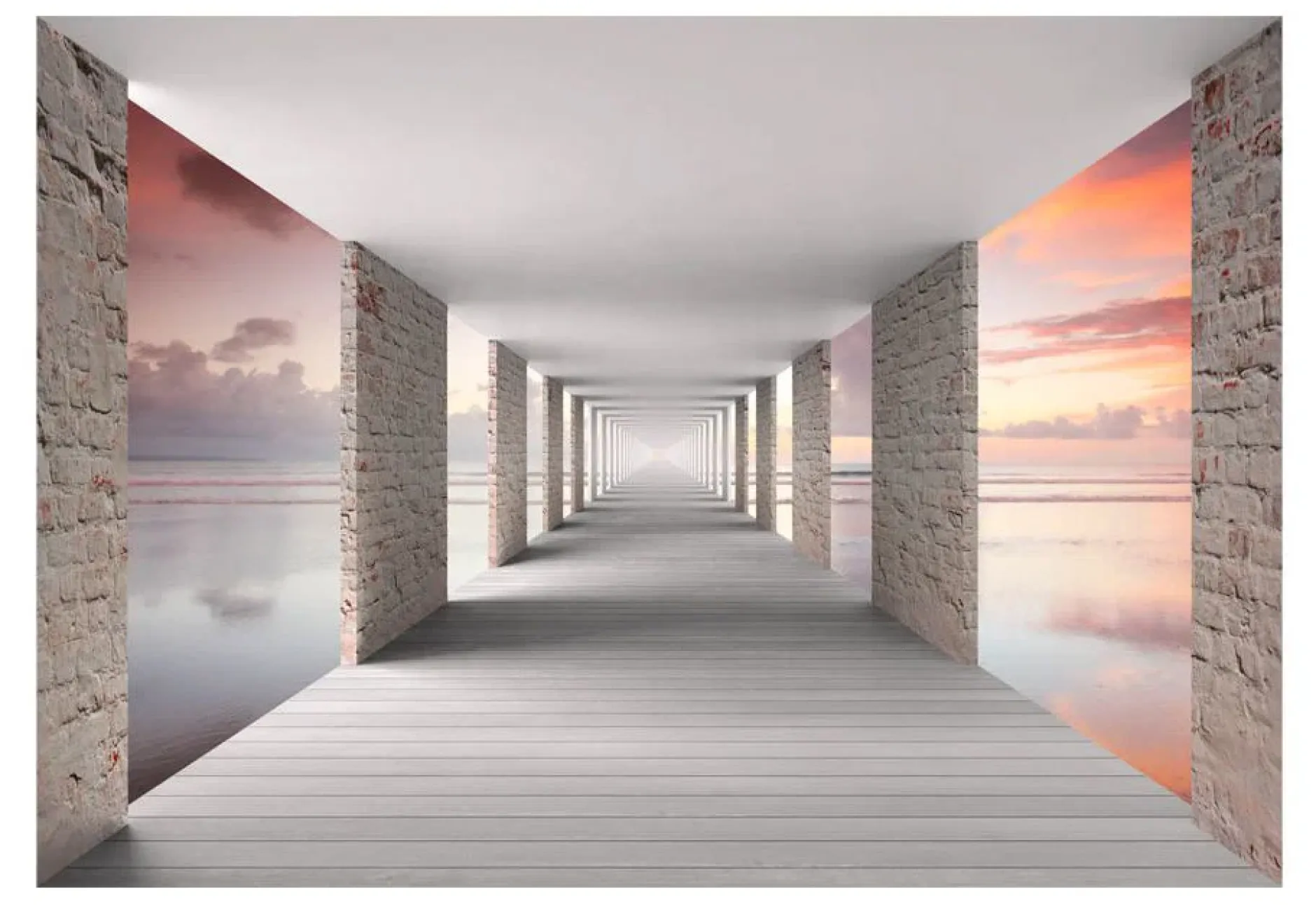 Selbstklebende Tapete 'Walk in the Sky'