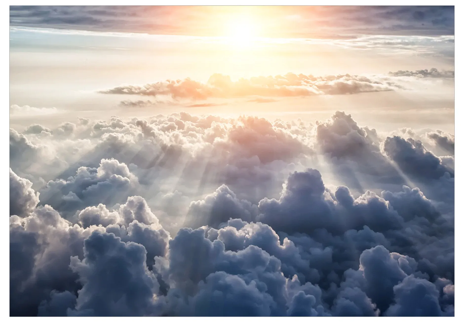 Selbstklebende Tapete 'Walk in the Clouds'