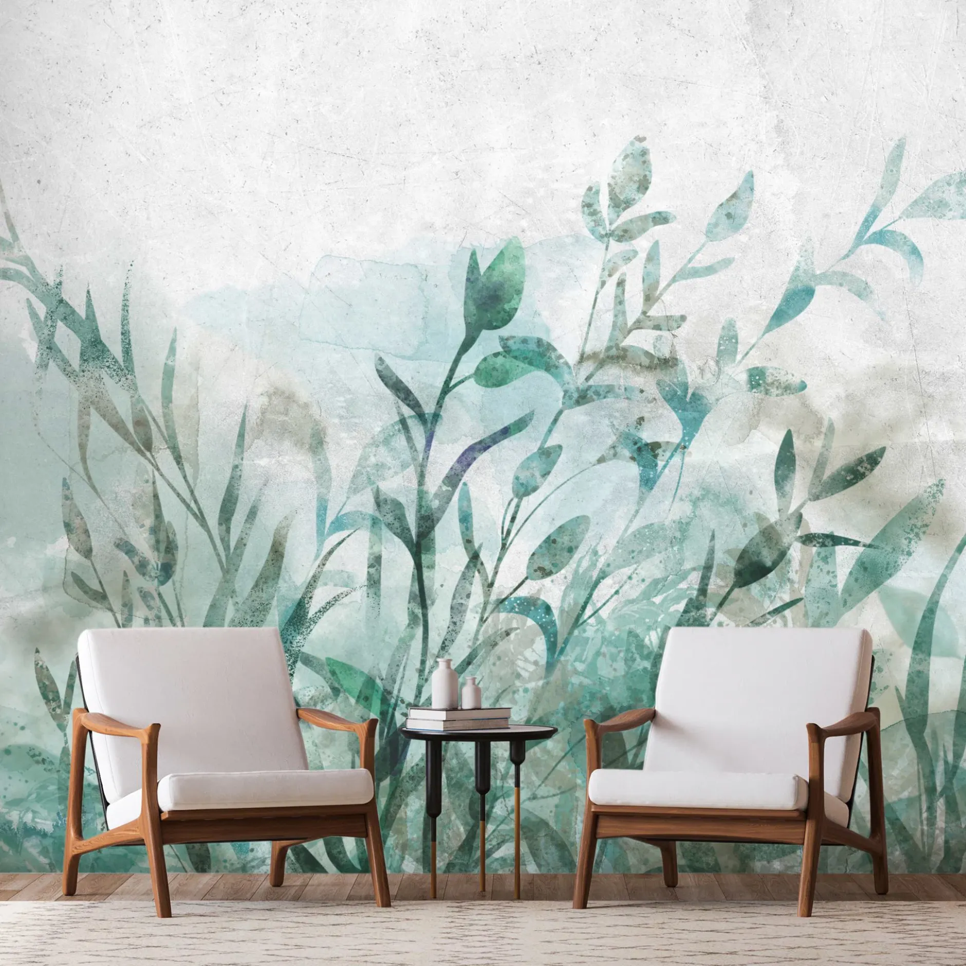 Selbstklebende Tapete 'Watercolor Nature'