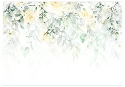 Selbstklebende Tapete 'Waterfall of Roses - Second Variant'