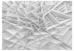 Selbstklebende Tapete 'White Spider's Web'