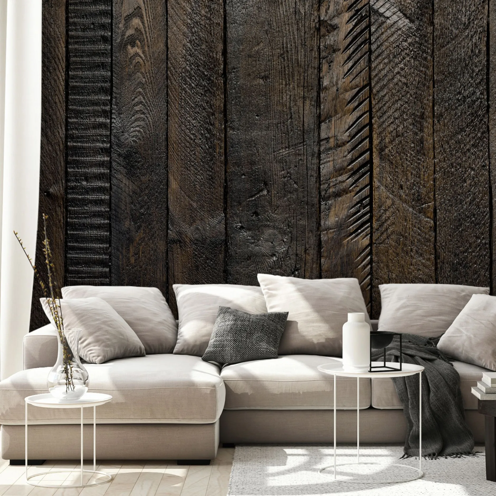 Selbstklebende Tapete 'Wooden Trace'
