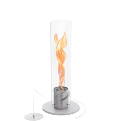 SPIN 1200 Tischfeuer grau | Outdoor & Indoor