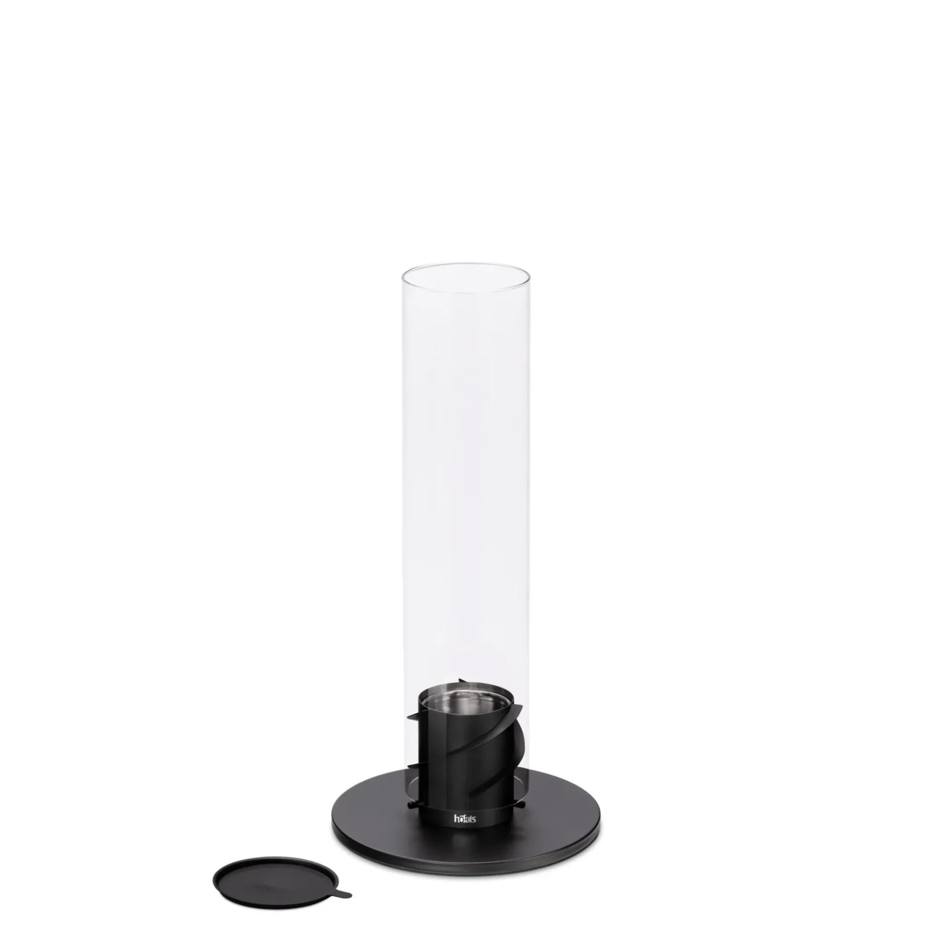 SPIN 90 Tischfeuer schwarz | Outdoor & Indoor