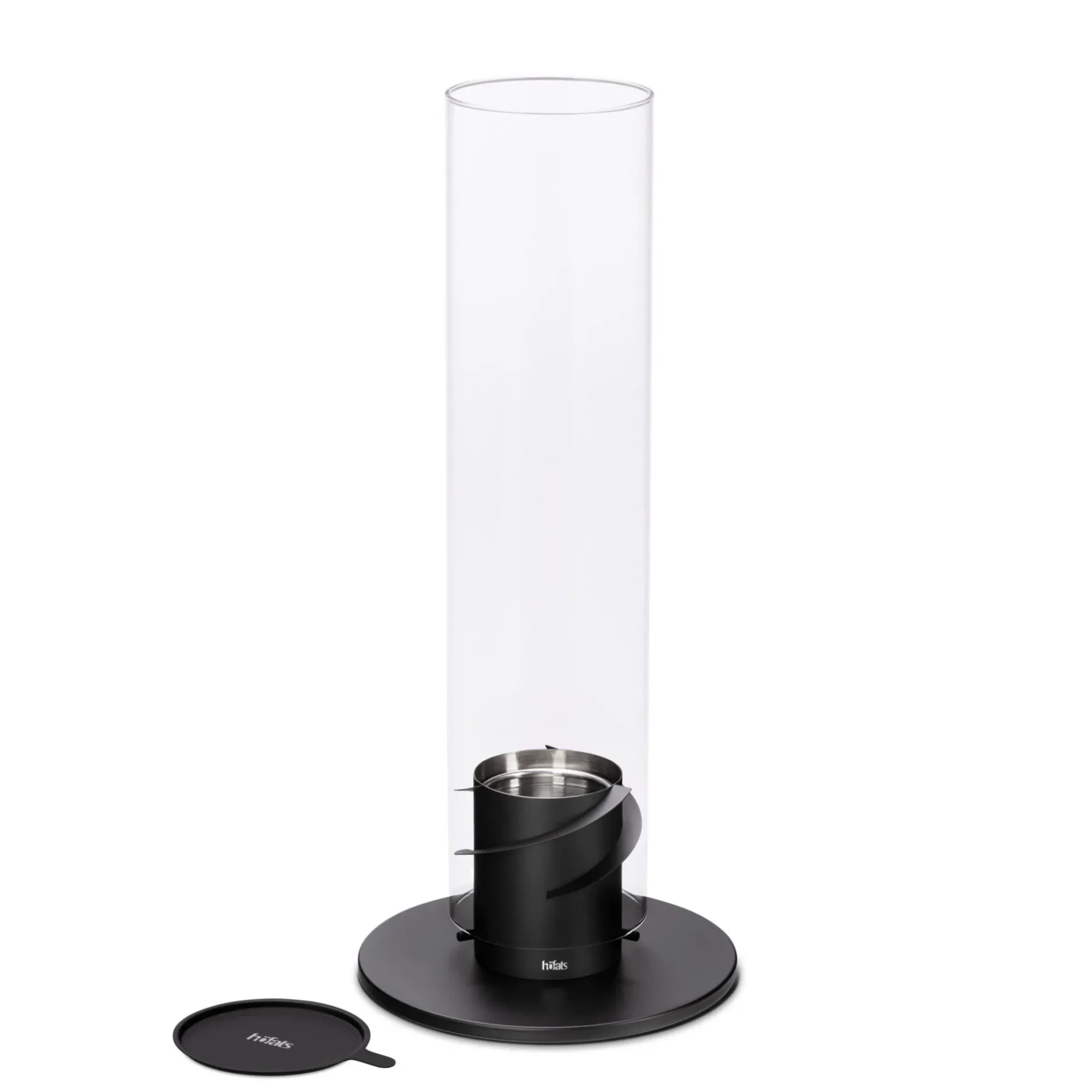 SPIN 120 Tischfeuer schwarz | Outdoor & Indoor