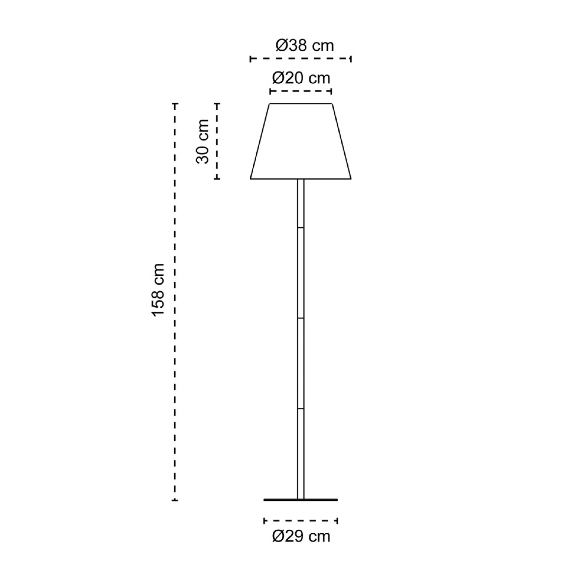 Stehlampe 'Balma 1'