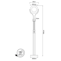 Stehlampe 'Garona G'