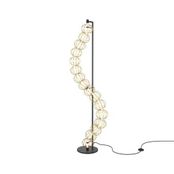 Stehlampe 'Golden Cage 4'