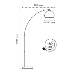 Stehlampe 'Noova PK'