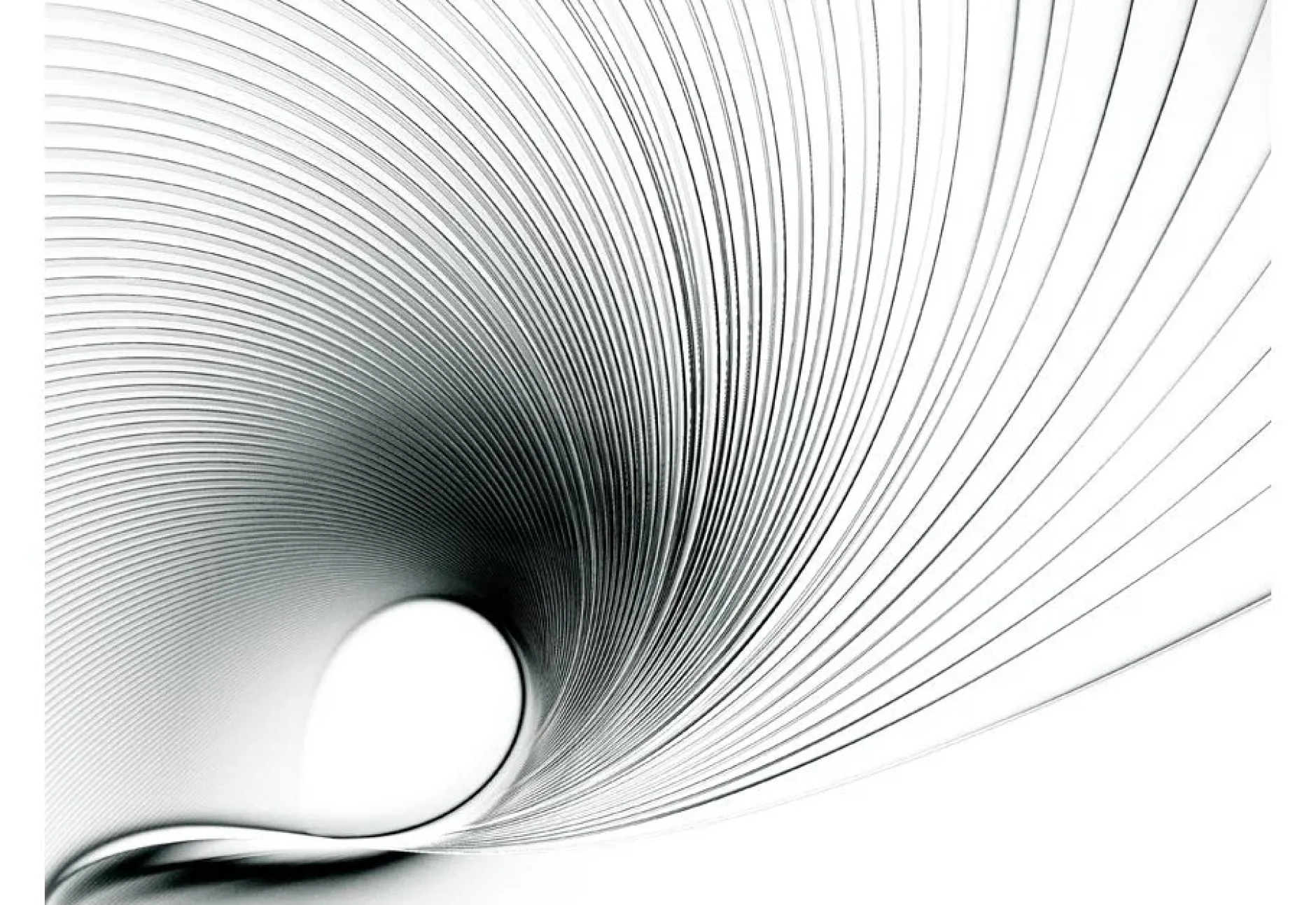 Tapete 'Abstract fan'