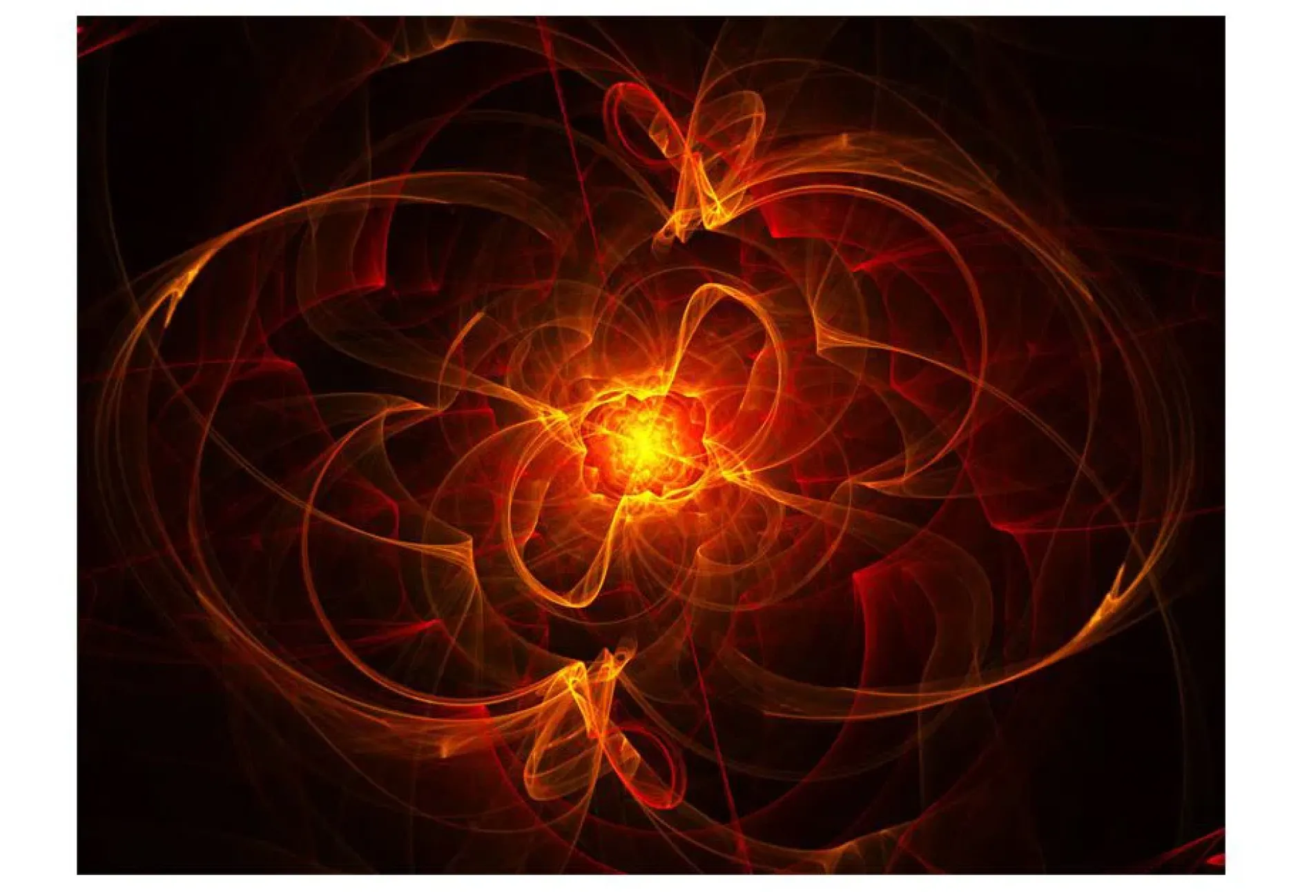 Tapete 'Abstract fire'