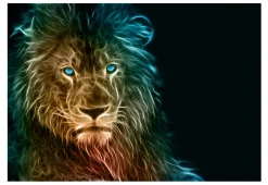 Tapete 'Abstract lion'