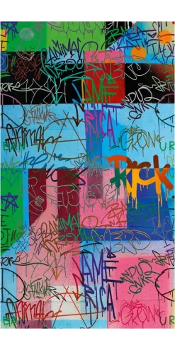 Tapete 'Abstract Mix' 159x280cm
