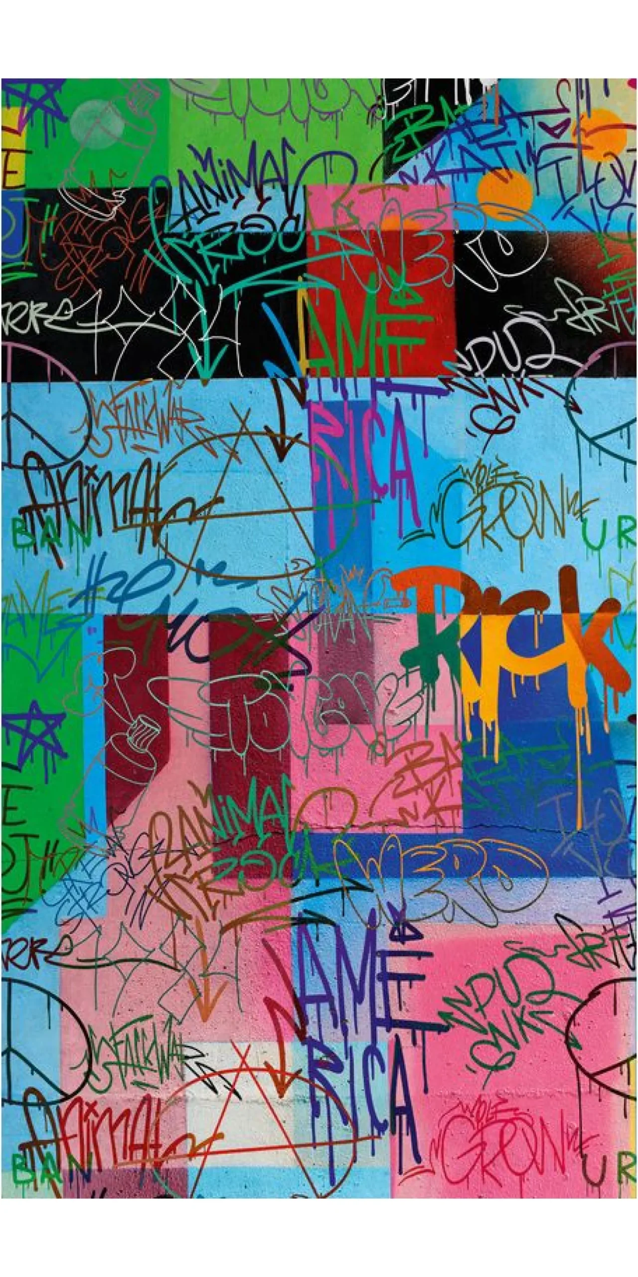 Tapete 'Abstract Mix' 159x280cm
