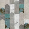 Tapete 'Aged Panels' 159x280cm