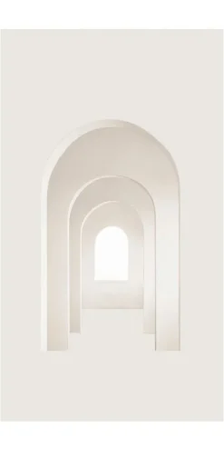 Tapete 'Archway Light' 159x280cm