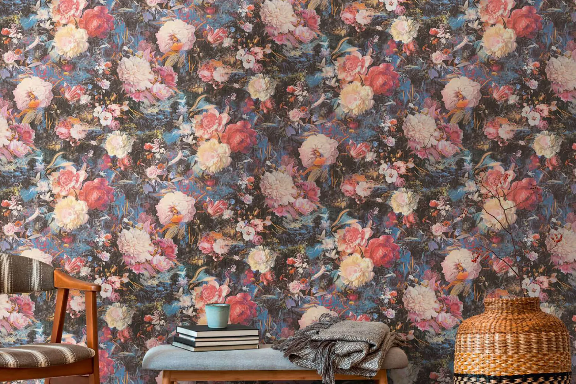 Tapete 'A Song of Flowers' 53x1005cm