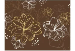 Tapete 'Autumnal flora'