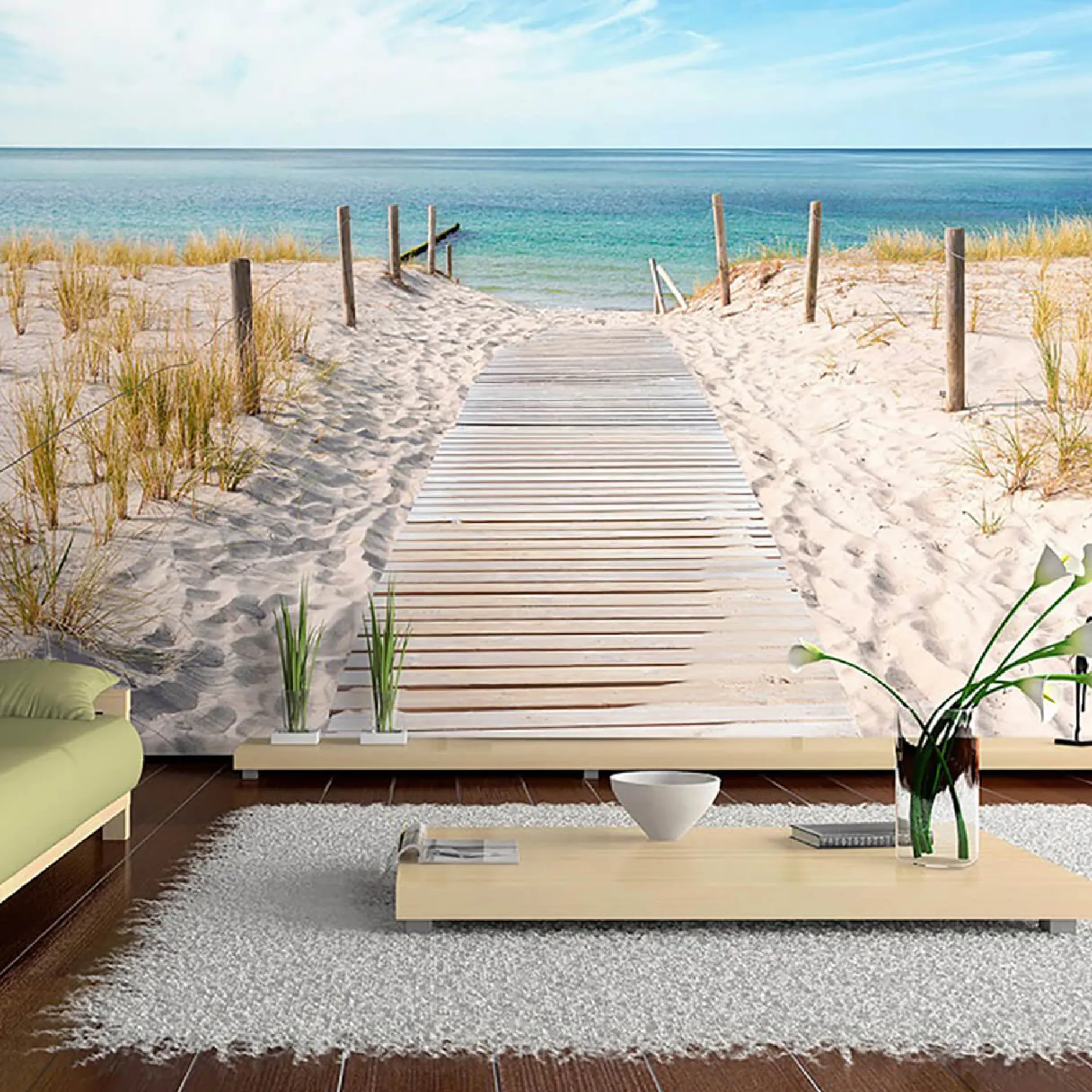 Tapete 'A Weekend by the Ocean'