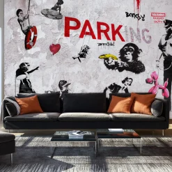 Tapete '[Banksy] Graffiti Diversity'