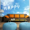 Tapete 'Be happy'
