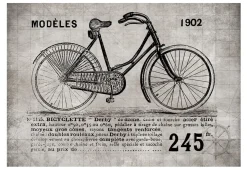 Tapete 'Bicycle (Vintage)'