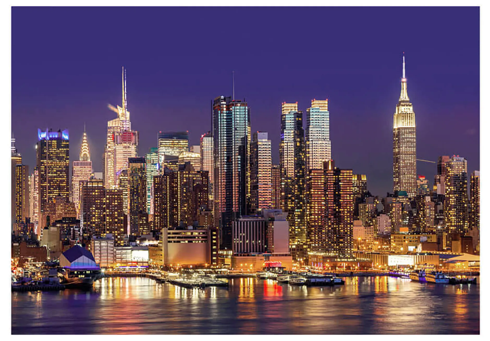 Tapete 'Big Apple Glow'