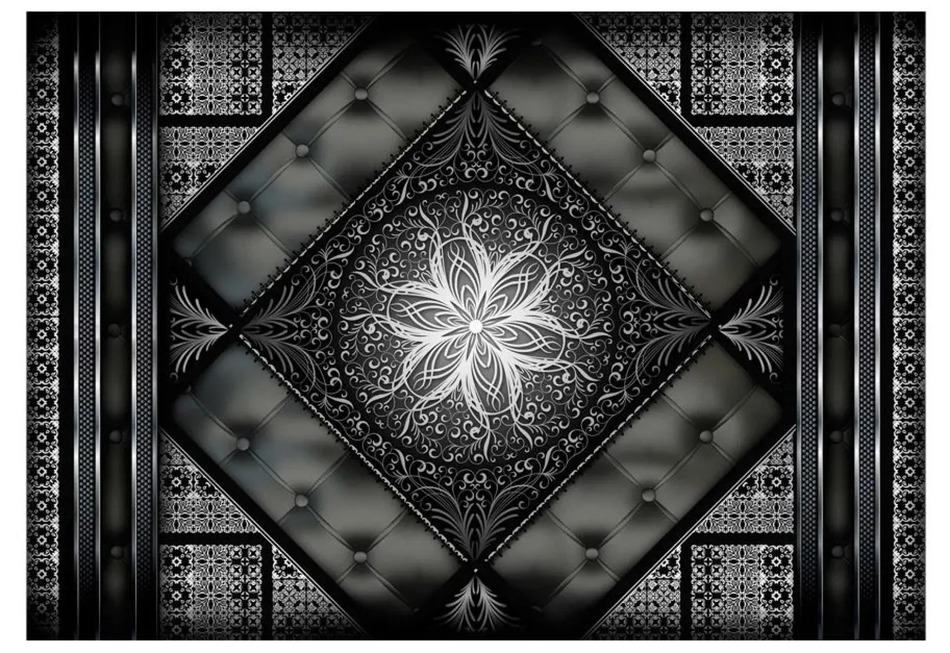 Tapete 'Black mosaic'
