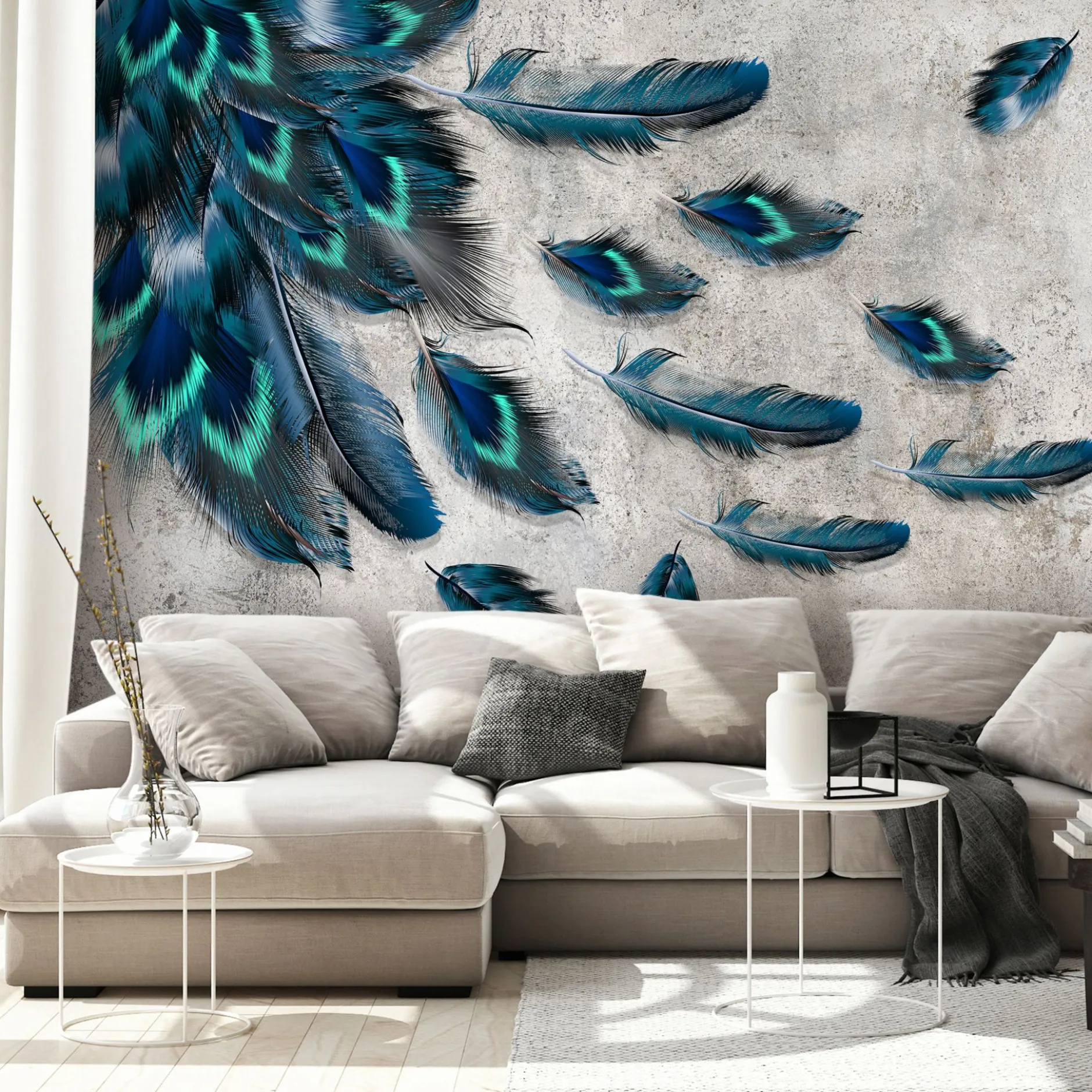 Tapete 'Blown Feathers'