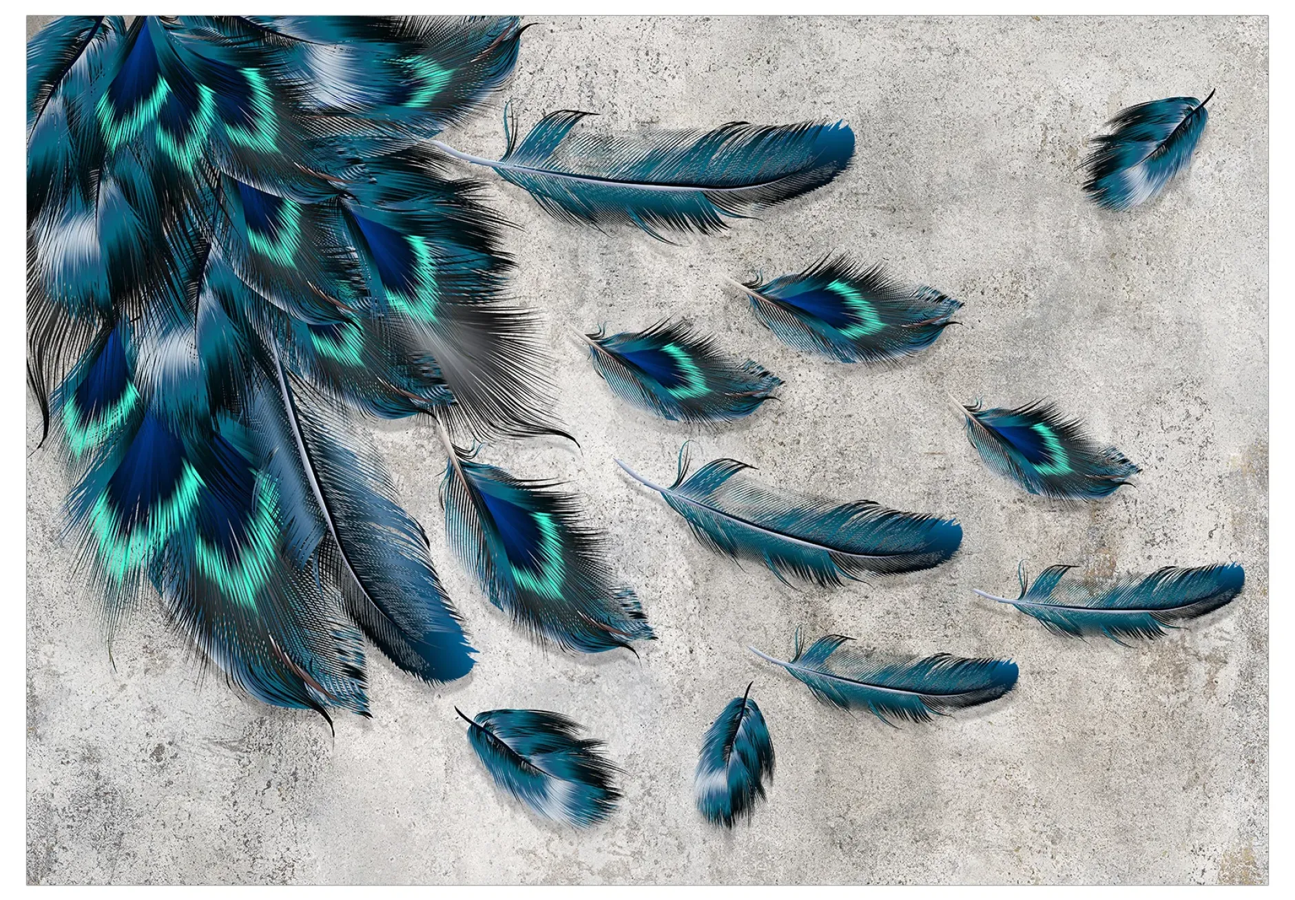 Tapete 'Blown Feathers'