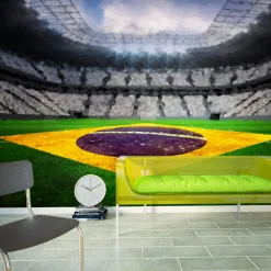 Tapete 'Brasilianisches Stadion'