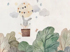 Tapete 'Bunny Balloon' 371x280cm