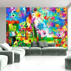 Tapete 'Bunte Fantasien'