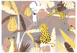 Tapete 'Cheetahs in the Jungle - Third Variant'