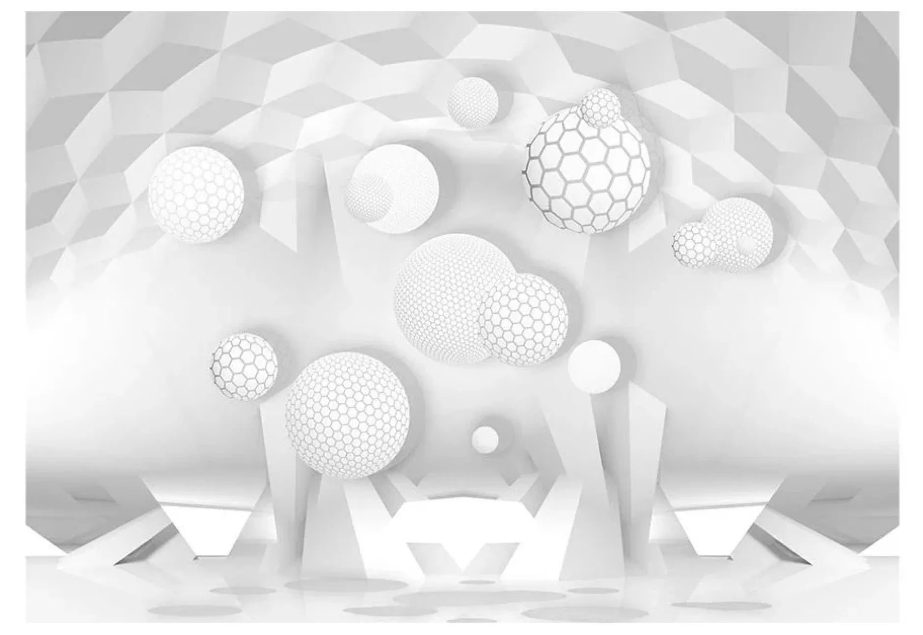 Tapete 'Circles in the Space'