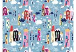 Tapete 'City among the clouds'