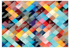 Tapete 'Colour Patchwork'