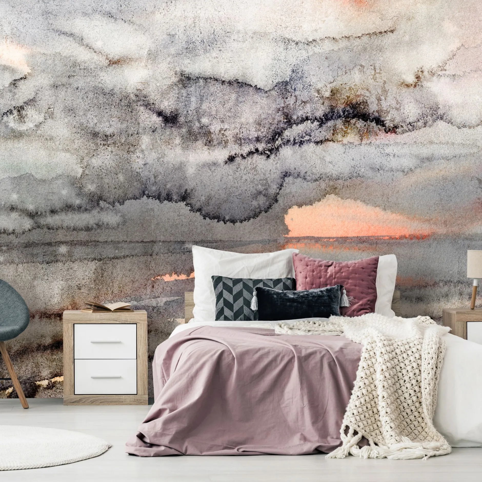 Tapete 'Connected Clouds'