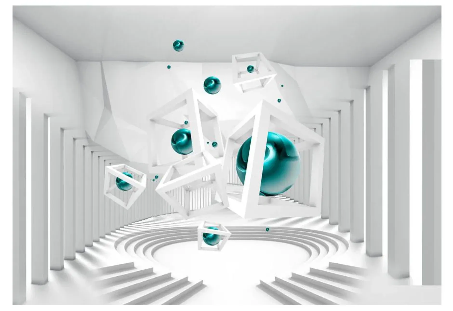 Tapete 'Corridor of Geometry'